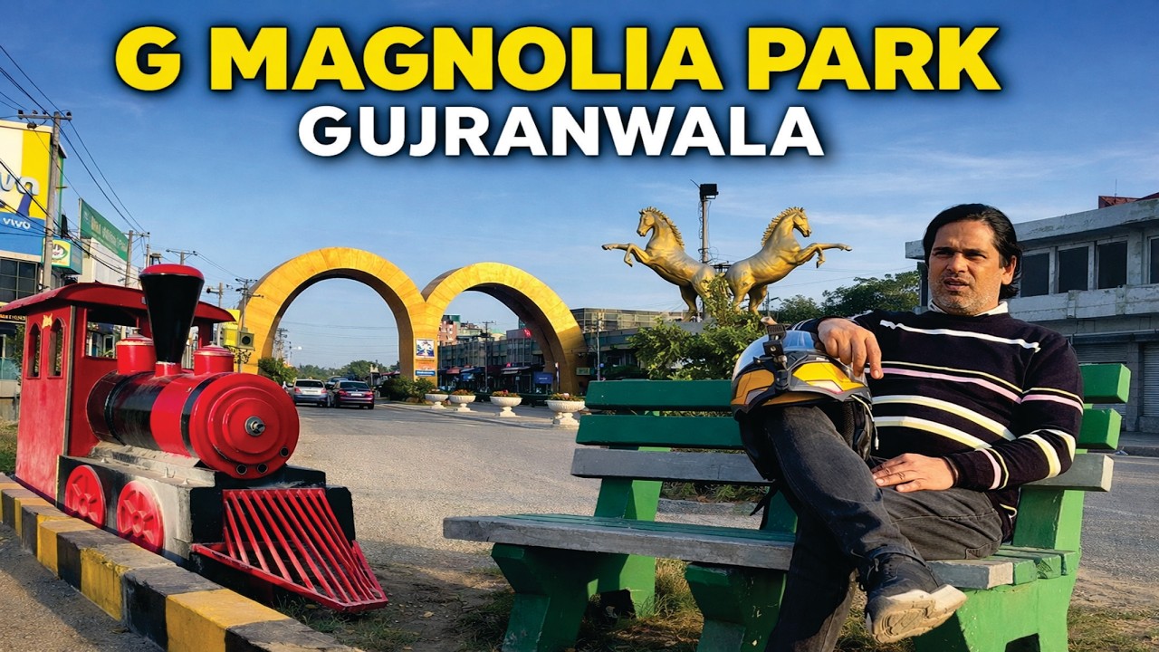 G MAGNOLIA PARK | BIKE RIDE | RAMADAN MUBARAK | GUJRANWALA