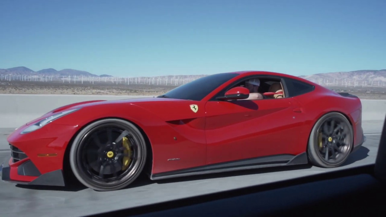 Ferrari F12 DOUNTS and race against VF Supercharged Lamborghini Huracan