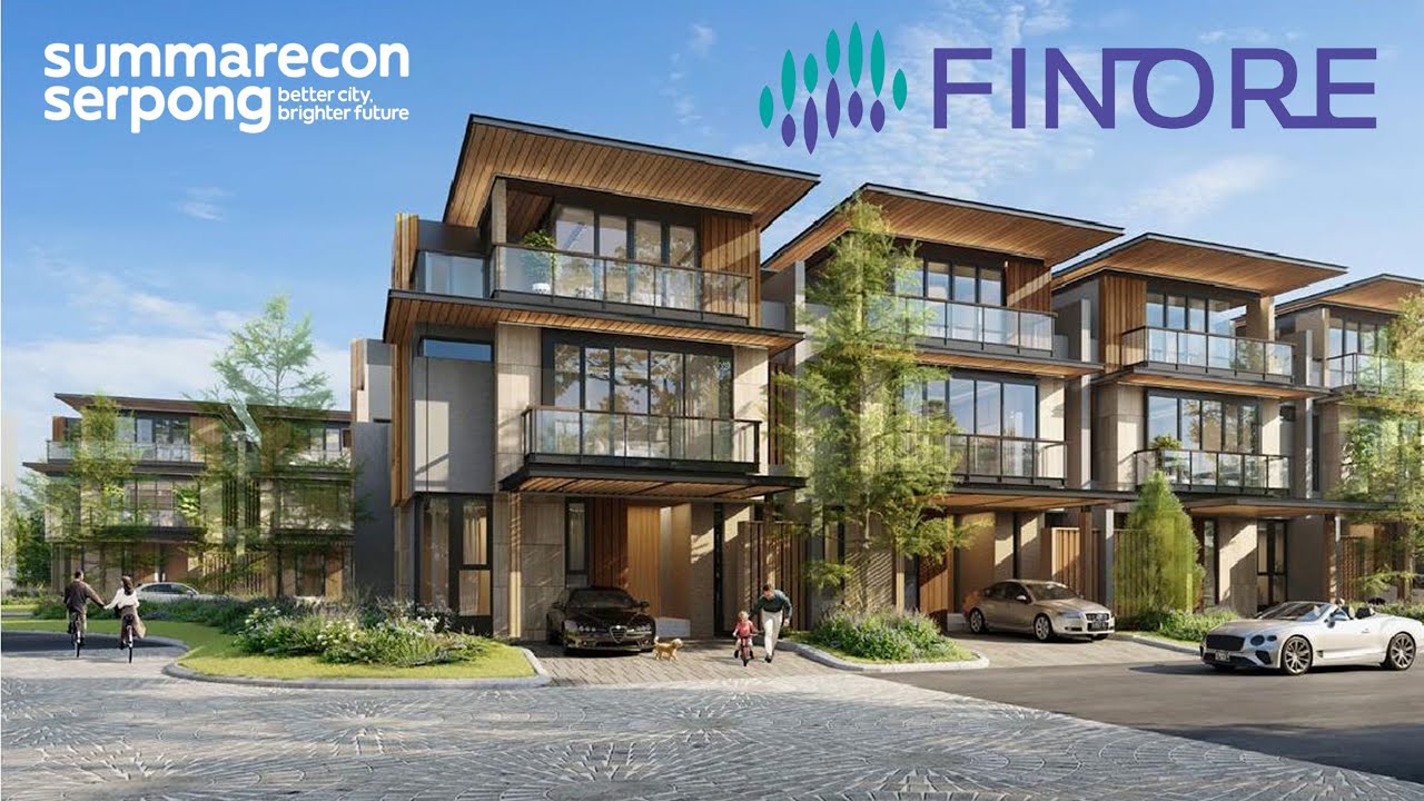 LAUNCHING NOW . . . CLUSTER FINORE @SUMMARECON SERPONG . . . Luxury House Start RP. 3,6 BILLION