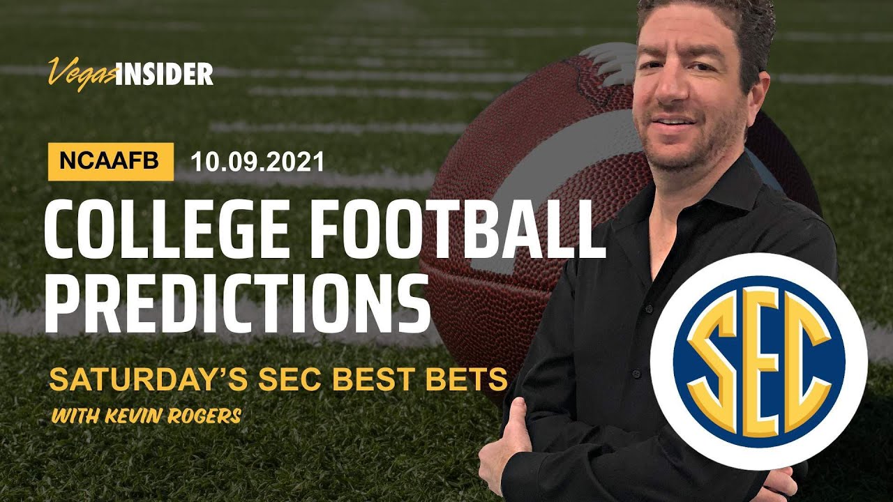 College Football Predictions and Best Bets on Oct. 9, 2021: Saturday's SEC Picks