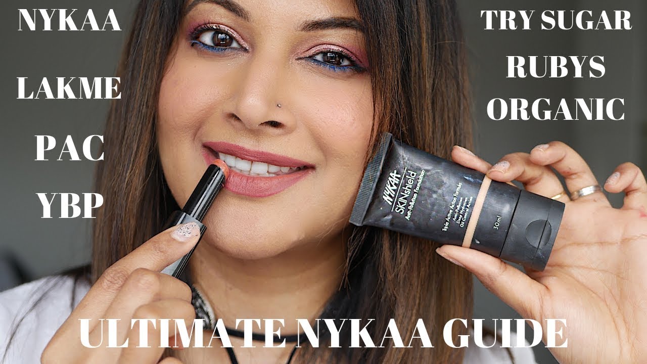 TOP 10 INDIAN MAKEUP PRODUCTS & BRANDS FROM NYKAA| BEST NYKAA BEAUTY PRODUCTS 2019