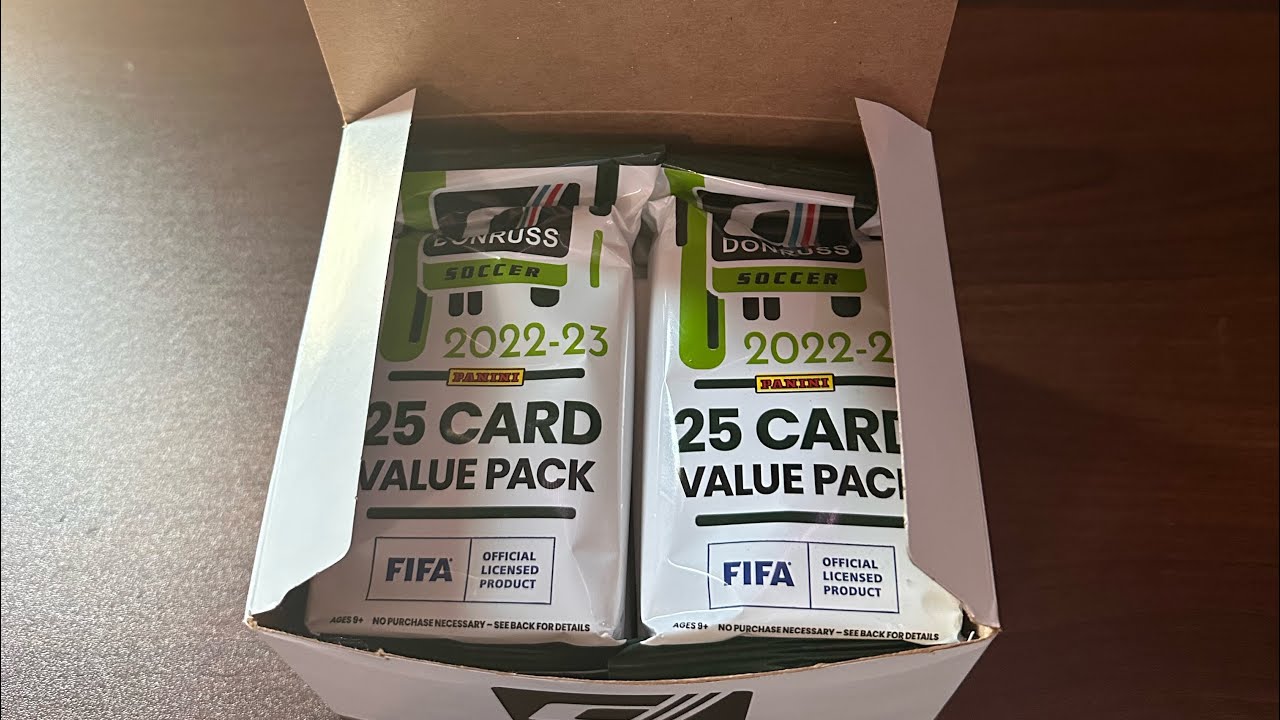 2022-23 Donruss Soccer FatPack Review ⚽️ Supper underwhelming