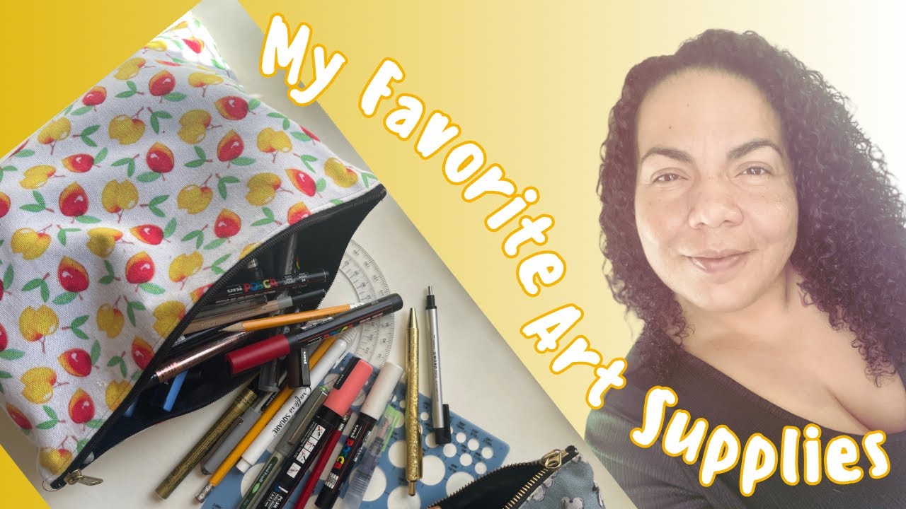 My Favorite Art Supplies For On The Go! | Easy To Use And Portable