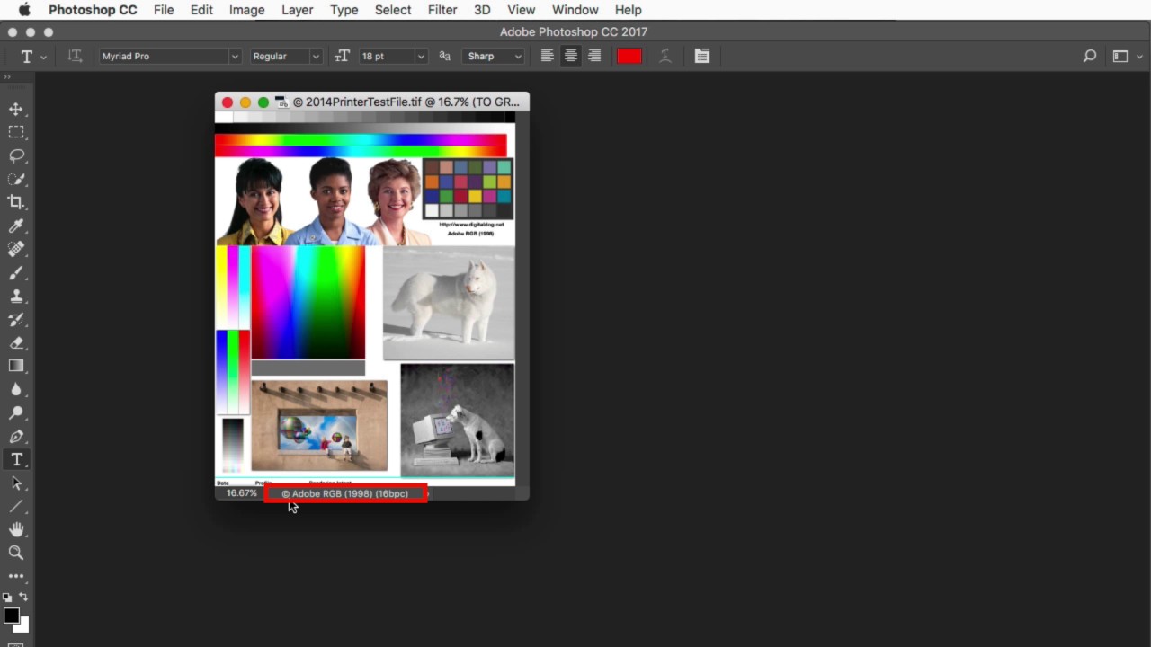 Photoshop CC Color Settings and more