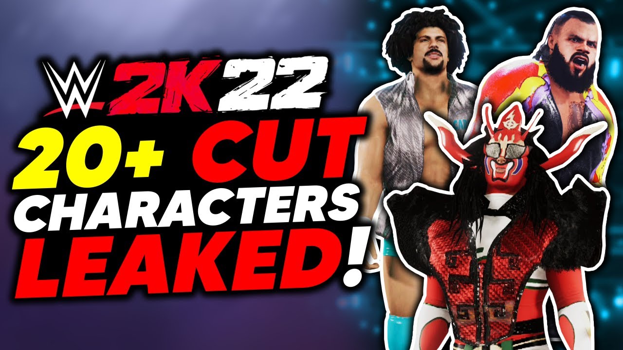 WWE 2K22: 20+ CUT Characters LEAKED Ft. Thunder Liger, Carlito, Bronson Reed & More!