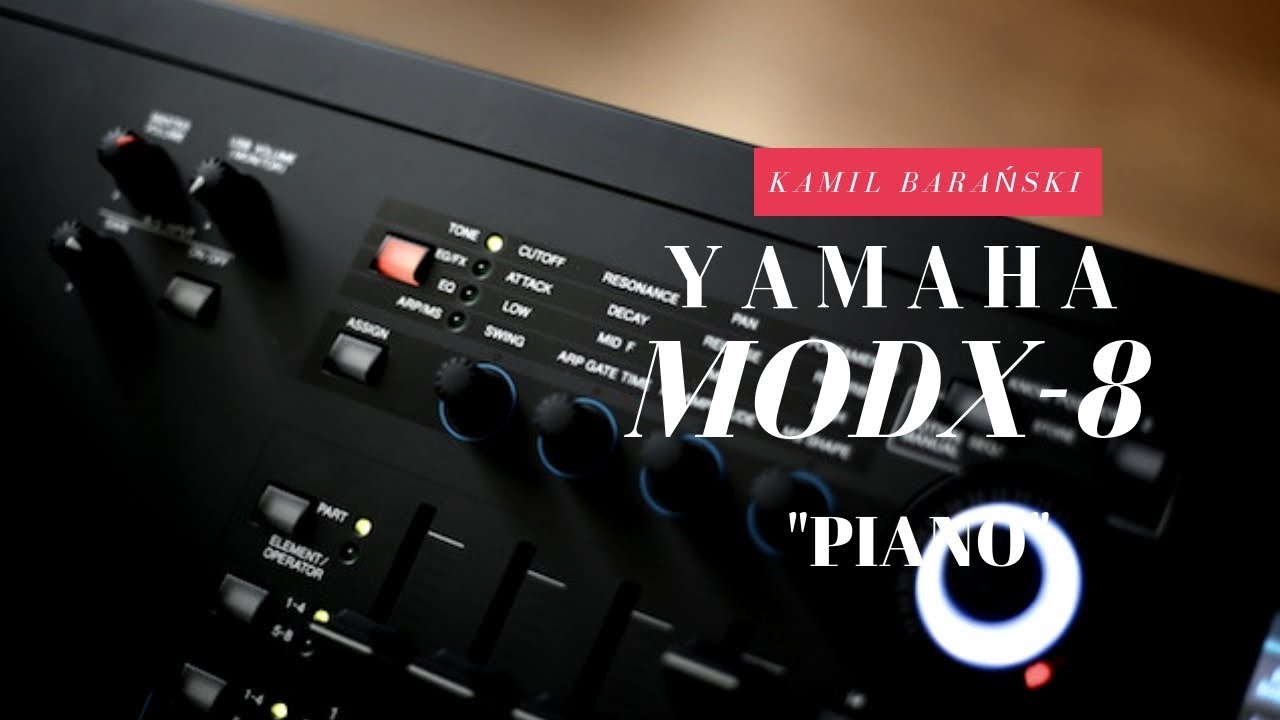 Yamaha MODX Grand Piano Kamil Barański