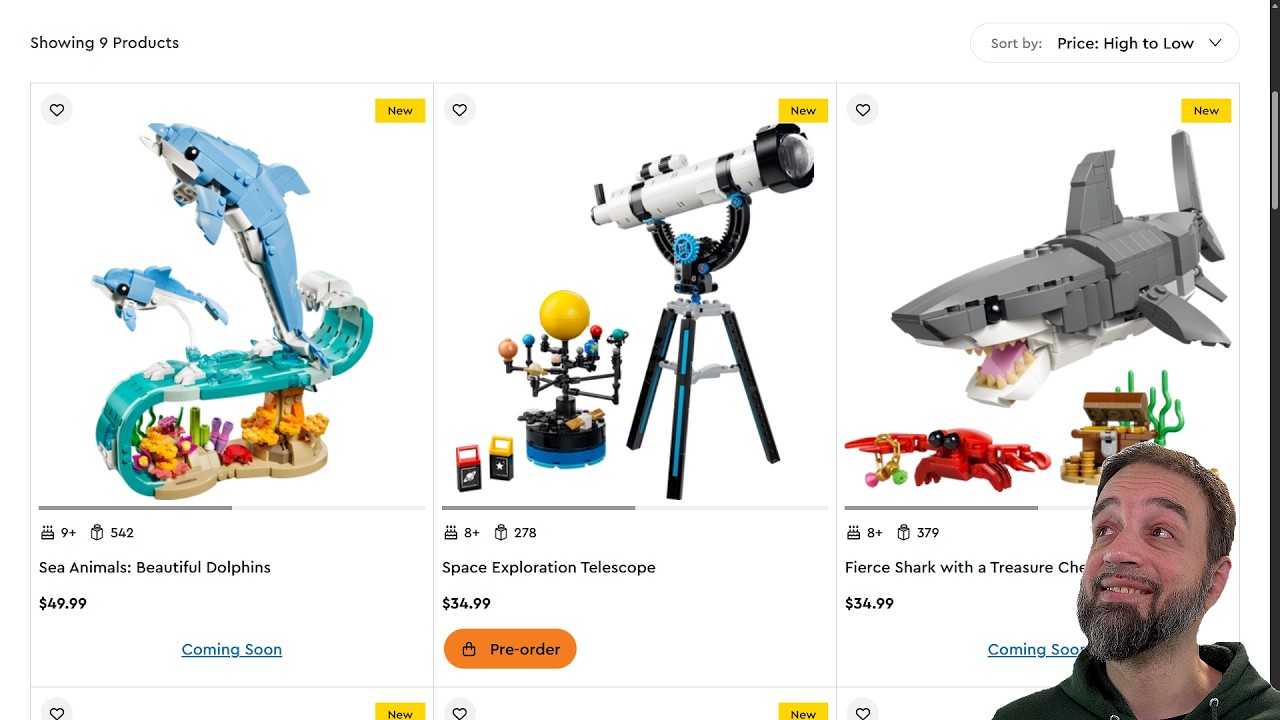Официально представлен новый набор LEGO 2026 Creator 3-в-1! Восхитительные наборы для изучения пр...