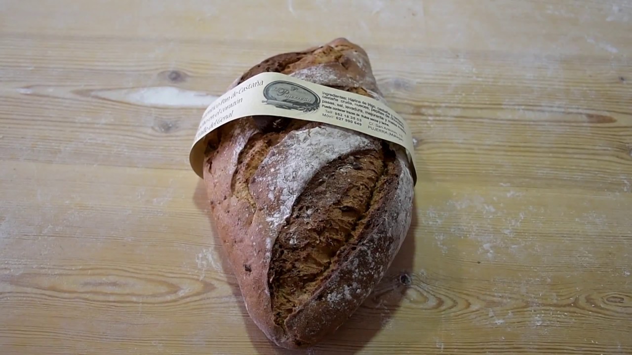PAN DE CASTAÑA, UNA EXQUISITEZ ÚNICA HECHA EN PUJERRA