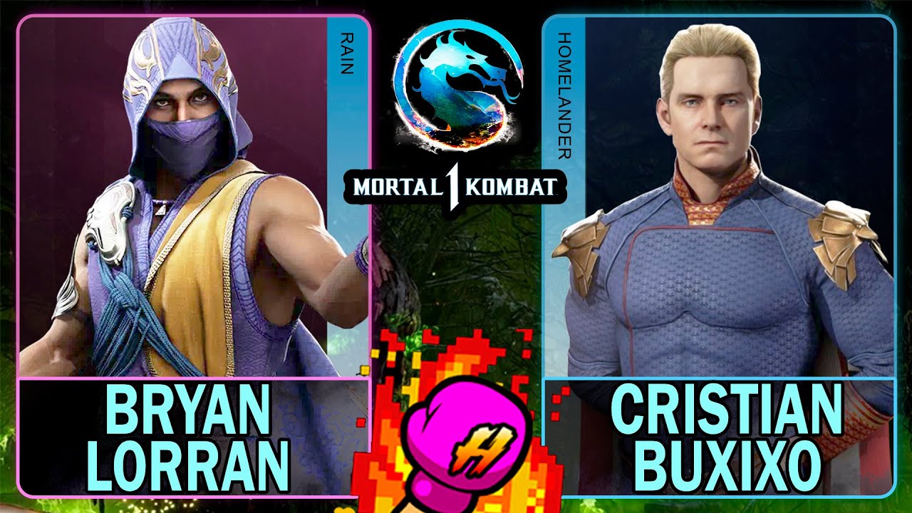 MK1 Bryan Lorran (RAIN) VS Cristian Buxixo (HOMELANDER)🥊Mortal Kombat 1🥊4K 60ᶠᵖˢ