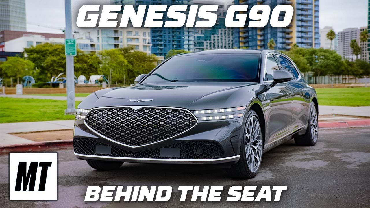 Genesis G90 Behind the Seat | MotorTrend