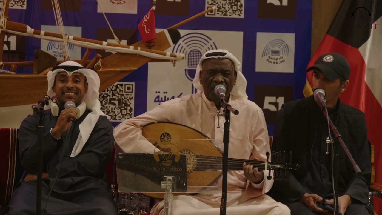 جلسات طاب السمر مع الفنانين خالد الملا سلطان المفتاح تم اللقى من جمعية الفنانين الكويتين