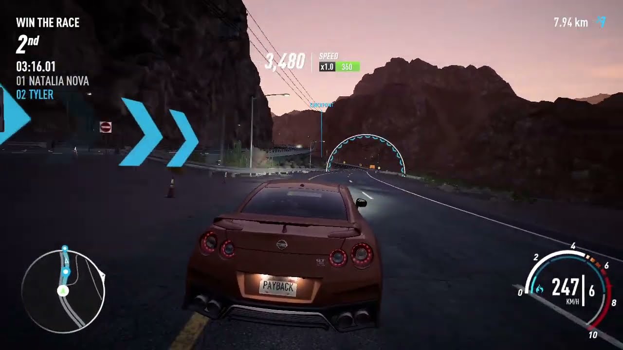 Need for Speed Payback – Story Mode (4K Ultra Settings) | pt NFS 72