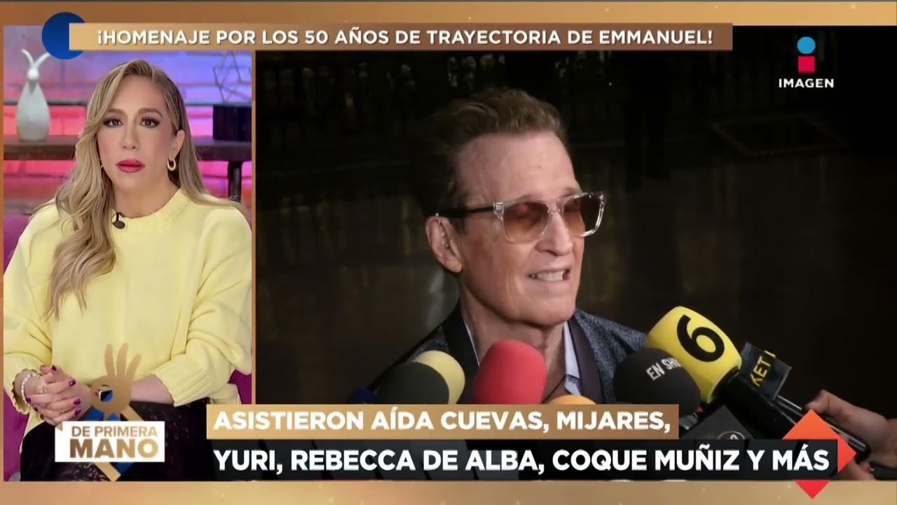 ¡Así fue el HOMENAJE a Emmanuel en la Catedral Metropolitana por sus 50 años de TRAYECTORIA! | DPM