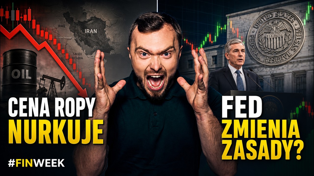 Ceny ropy ostro spadają, a nowy szef Fed wywraca giełdę do g&oacute;ry nogami!