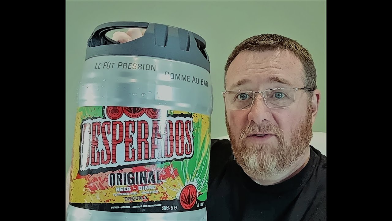 Fischer Desperados Tequila Beer Review BeerMonster Keg.