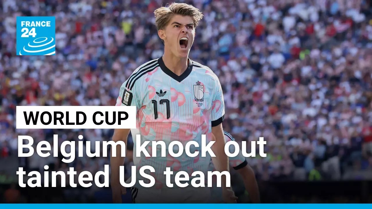 At the World Cup, Belgium knock out US team tainted by red card controversy &bull; FRANCE 24 English