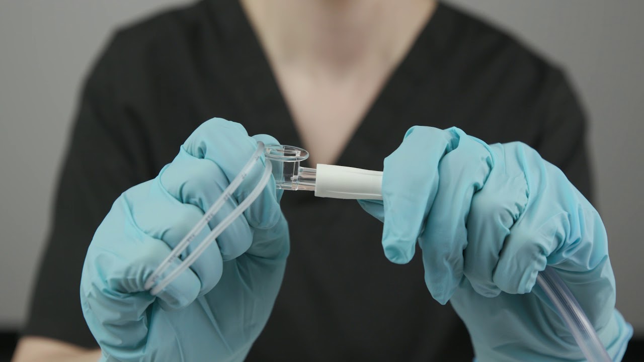 Trach Tube Suction Technique