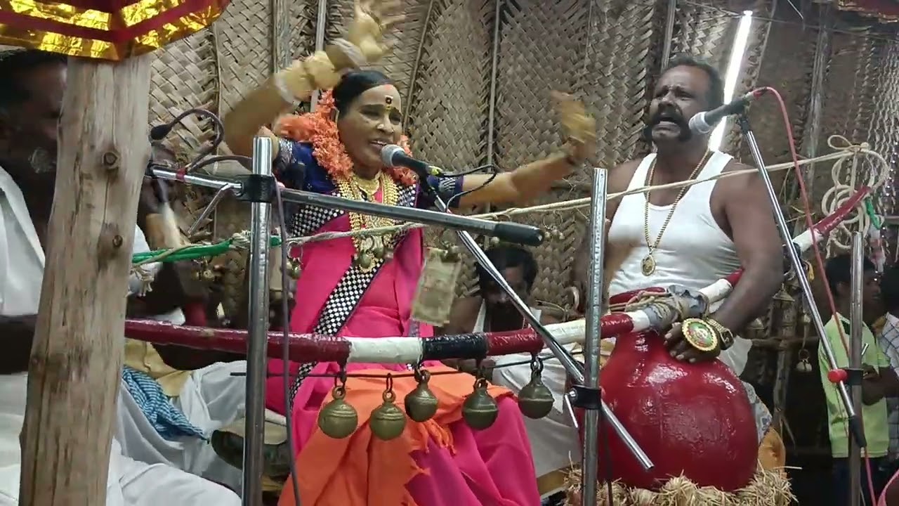 வெங்கடாசலபுரம் காலாங்கரை சுடலை கோவில் கொடை விழா வில்லிசை தோணித்துரை முத்து