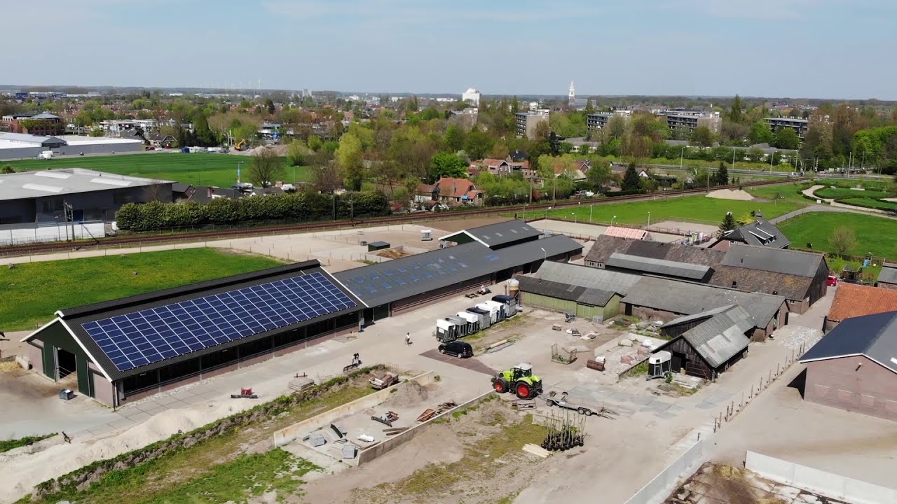 Drone video pensionstal in Nijkerk