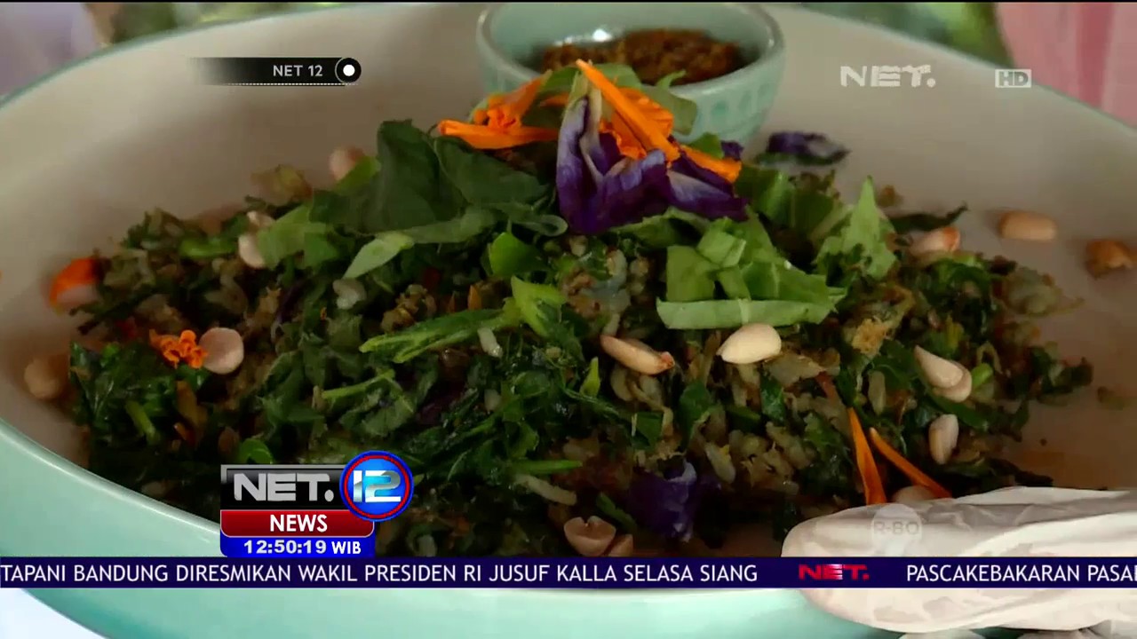 Lezatnya Mencicipi Kuliner Sehat Ala Herb Library Ubud, Bali - NET 12