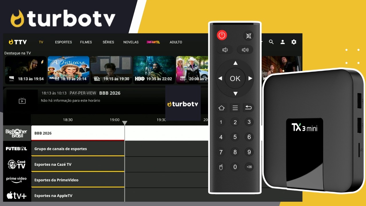 URBO TV: O MELHOR APP PARA TV BOX! RÁPIDO, LEVE E SEM TRAVAMENTOS