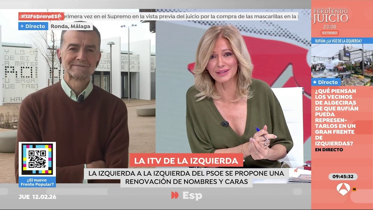 🗣 ENTREVISTA | Antonio Maíllo en 'Espejo Público'