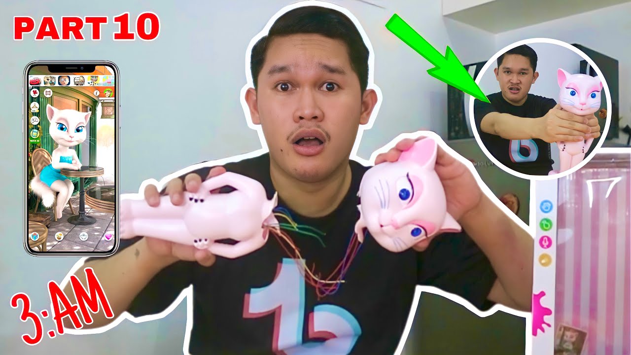 BREAKING TALKING ANGELA TOY (SCARY) | Stephen