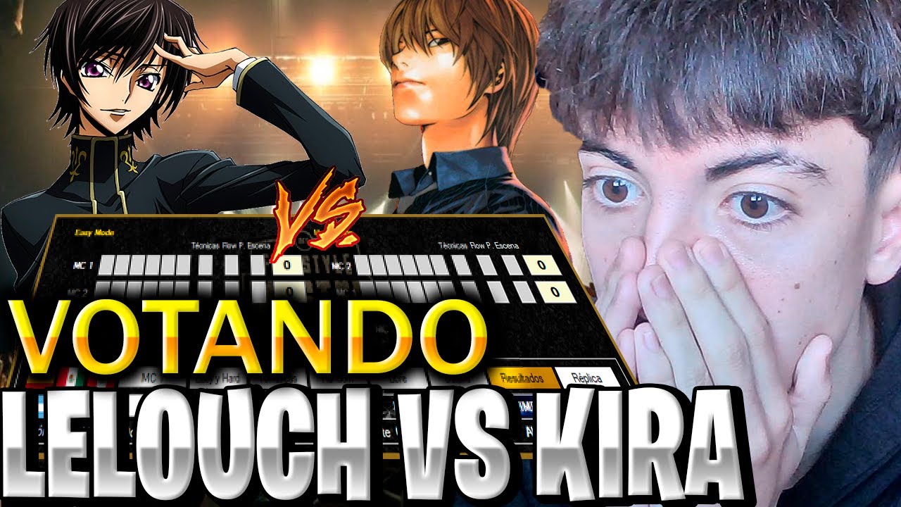 VOTANDO LELOUCH VS LIGHT YAGAMI| LAS EPICAS BATALLAS DE RAP DEL FRIKISMO