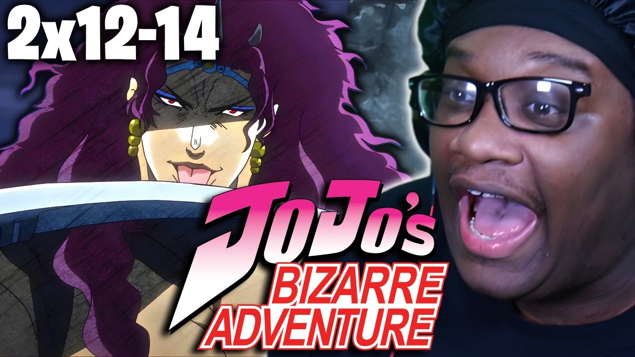 WAIT RELATED TO WHO?! JOJO HATER Reacts to JoJo's Bizarre Adventure (FIRST TIME) | PART 2 x12-14