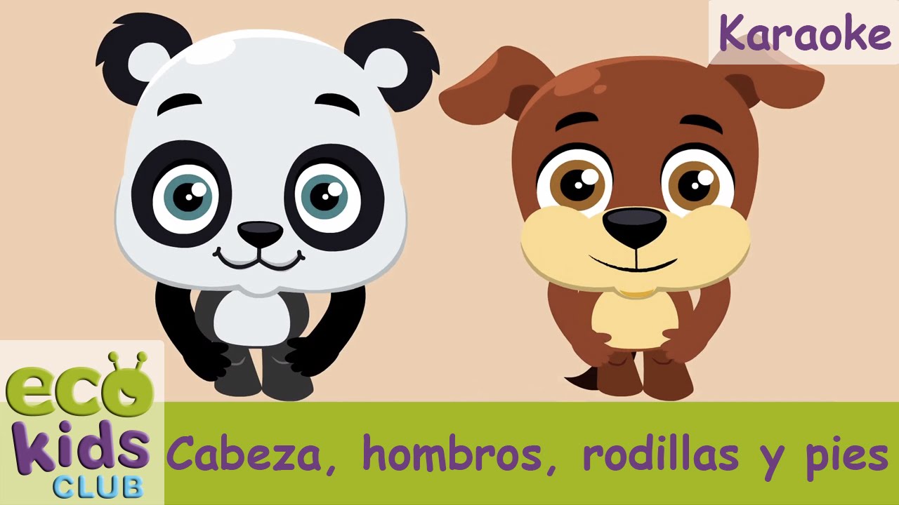 Cabeza, hombros, rodillas y pies de Mi EcoKids Club - Karaoke - Canciones Infantiles