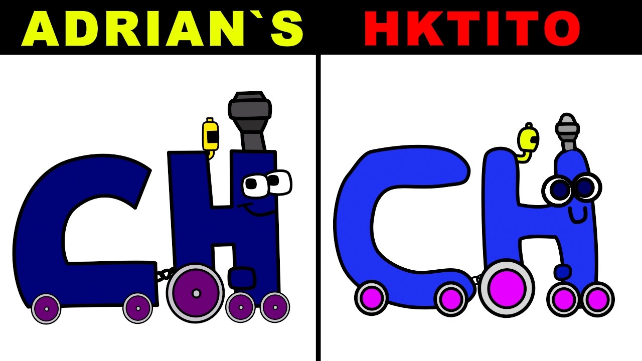 🤔 WHAT if Adrian`s was HKTITO`s Style Alphabet Lore ❓ | Animation