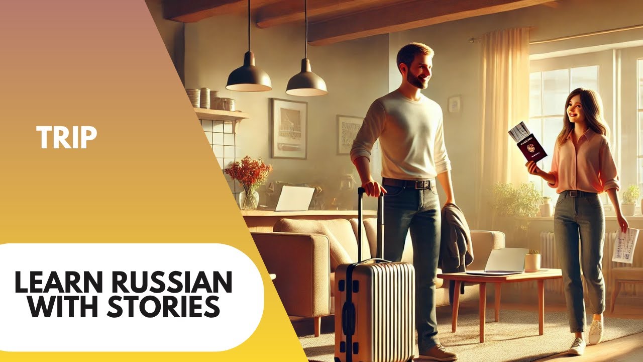 🚆Russian Travel Dialogue: Preparing for a Trip |  Learn Russian with Stories