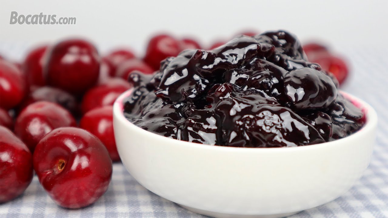 Cómo hacer MERMELADA DE CEREZA casera