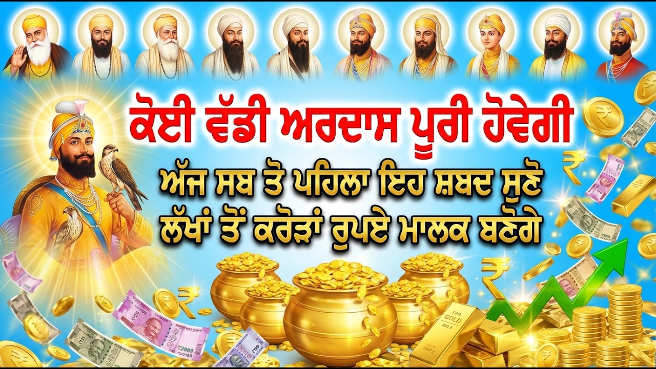 ਰਾਤੋ ਰਾਤ ਲੋਕ ਬਣ ਰਹੇ ਹਨ ਕਰੋੜਪਤੀ ਬਸ 5ਮਿੰਟ ਇਹ ਸਬਦ ਸੁਣ ਲਵੋ ਯਕੀਨ ਨਹੀਂ ਤਾ ਅਜ਼ਮਾ ਲਵੋ #sankatmochan #gurbani
