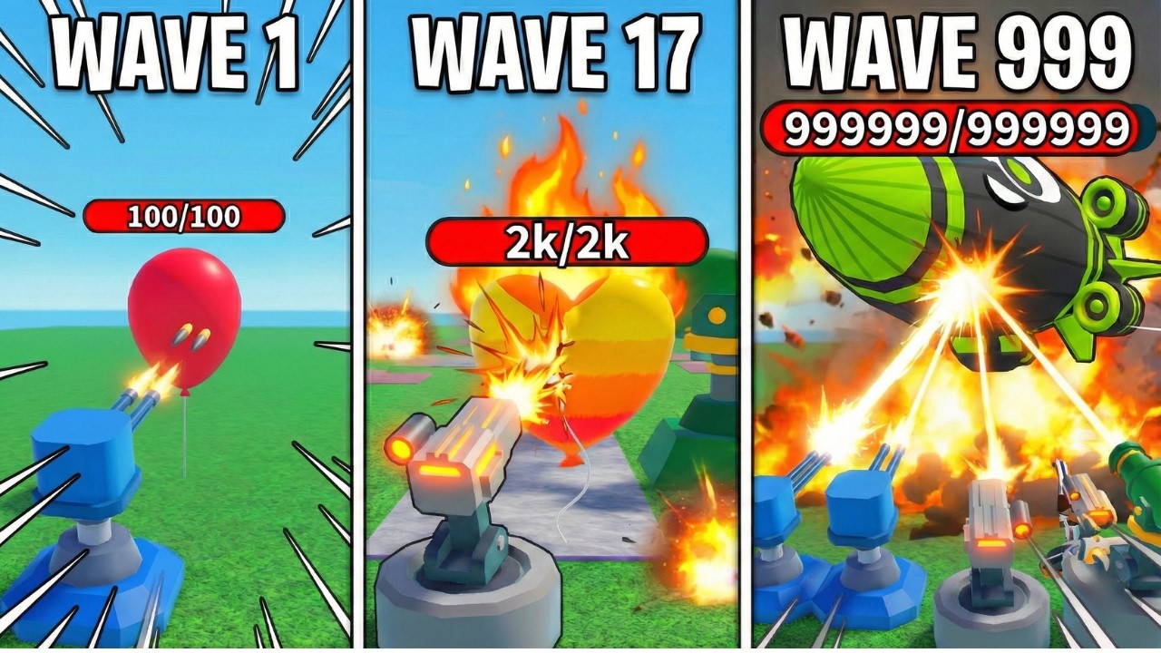 NOOB to GOD Progression in Pop Alone! 🎈 (Wave 1 - 999)