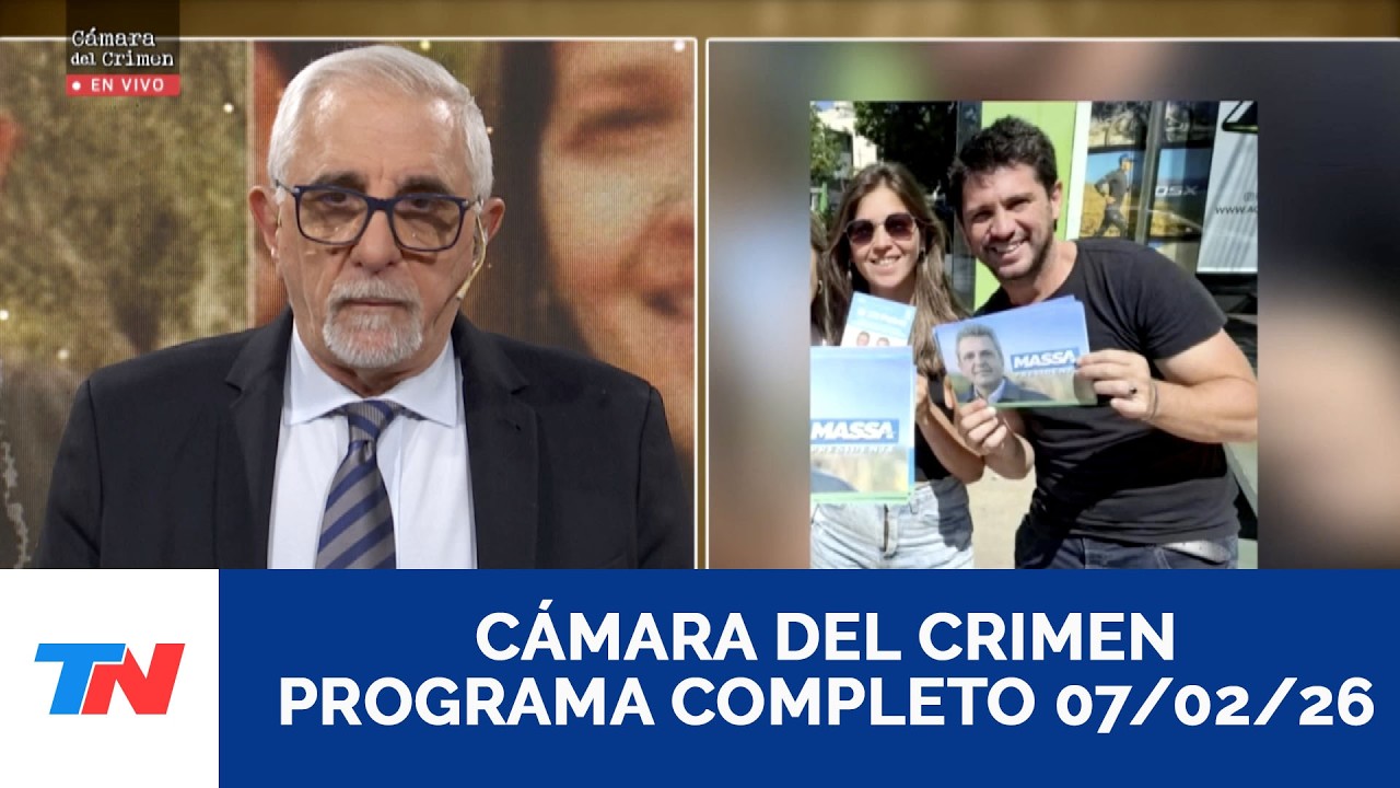CÁMARA DEL CRIMEN I Programa Completo, 07/02/26
