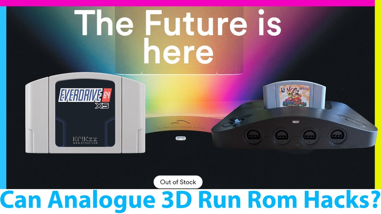 Analogue 3D and N64 Rom Hacks! Do They Work?