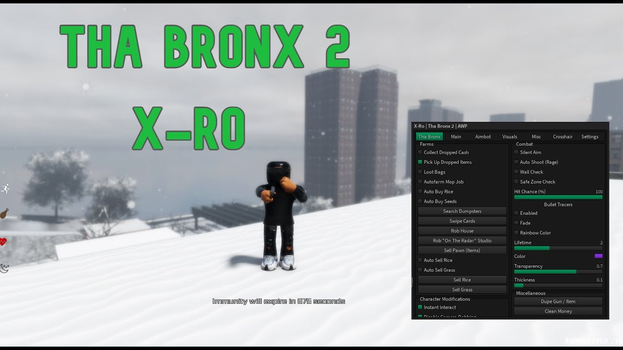 *OP* Tha Bronx 2 script X-Ro | AutoFarm, Dupe, Aimbot |