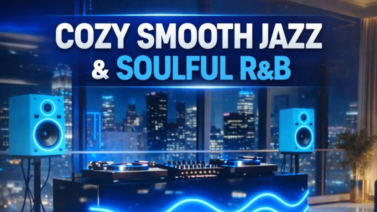 Cozy Smooth Jazz & Soulful R&B — Warm Background Music