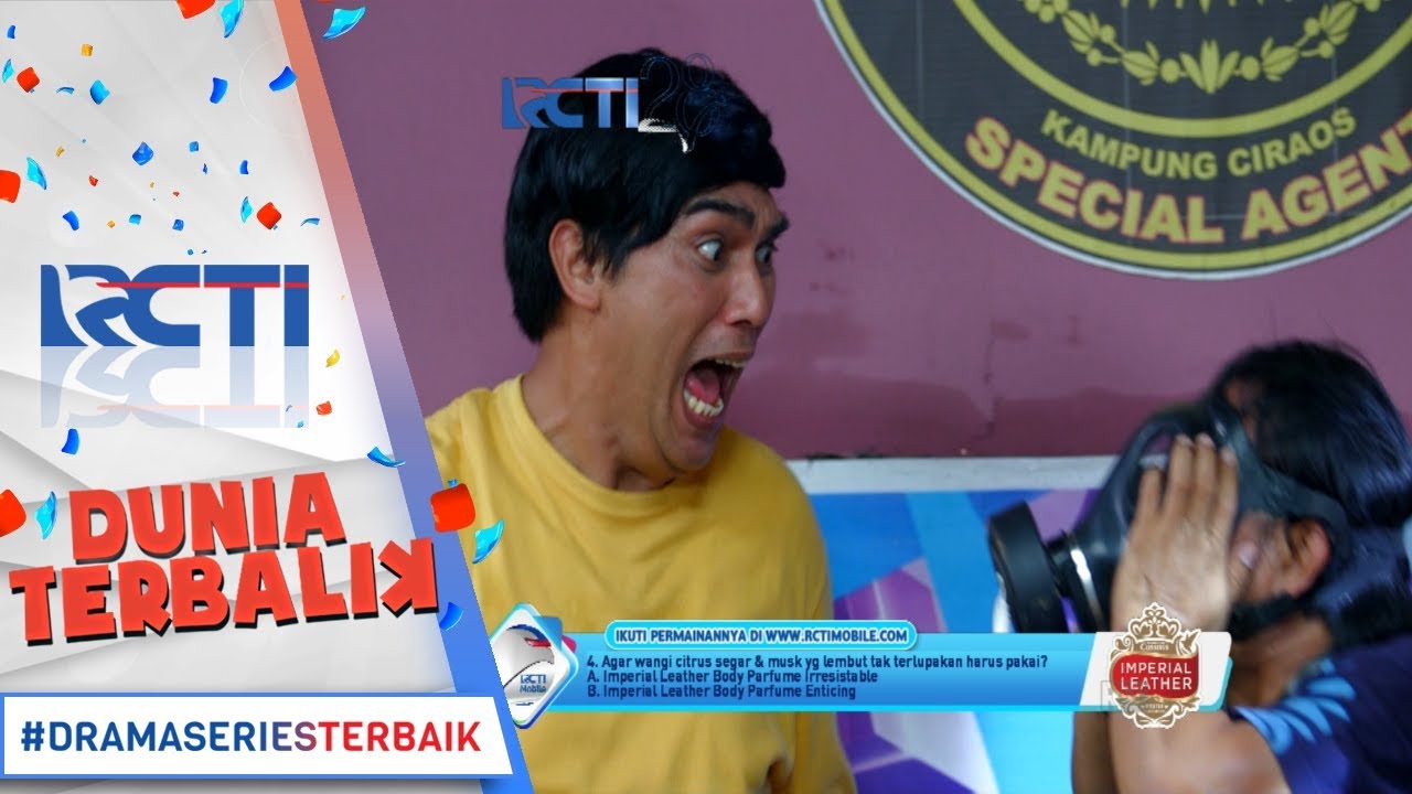 DUNIA TERBALIK - Ngakak Banget Aceng Kaget Saat Idoy Seperti Tikus [31 Juli 2017]