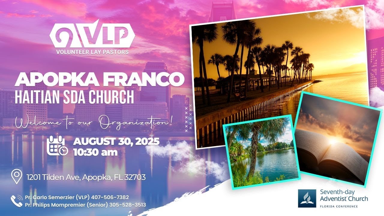 Apopka Franco Haitian SDA Church Inaugural Service Day
