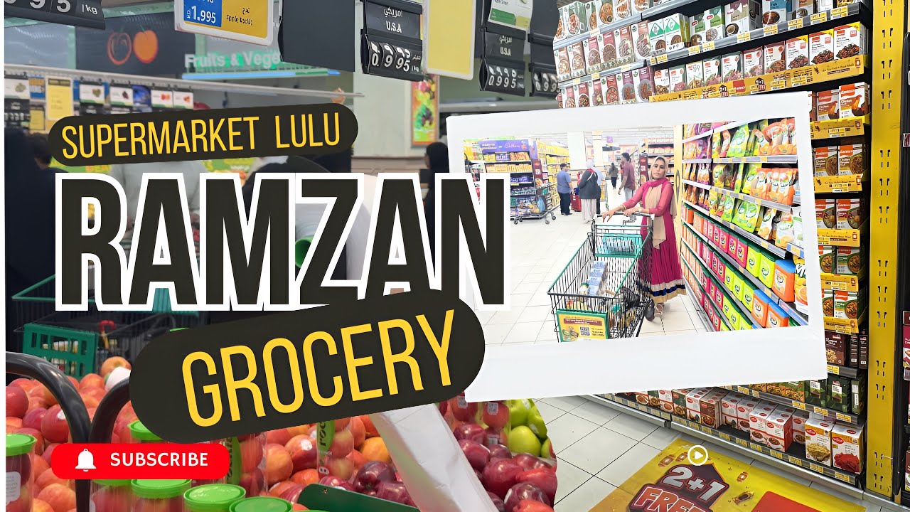 Ramzan Grocery Shopping at Lulu Supermarket 🛒 | Ramadan Special Offers | Anushiya Ki Duniya