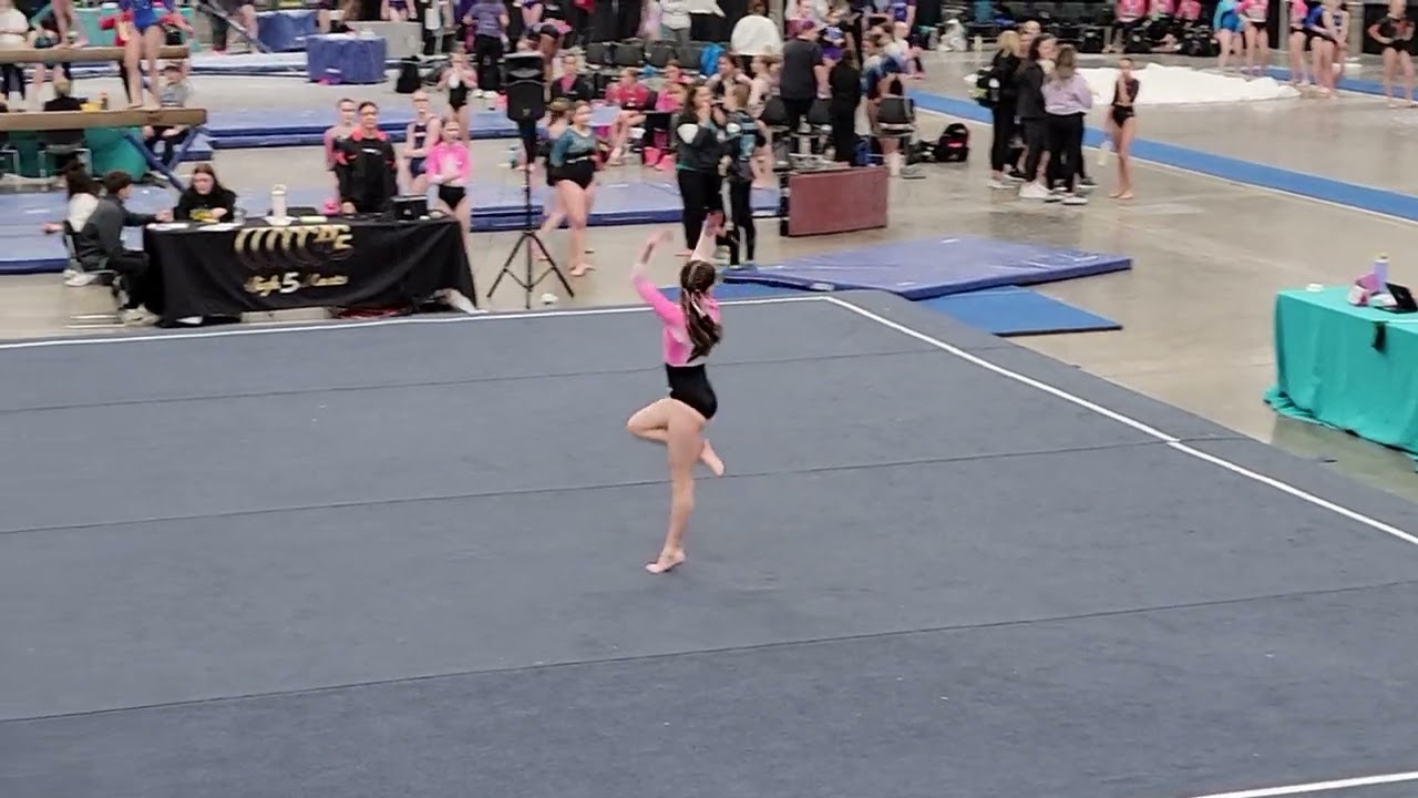 Olivia Schaefer Regionals 2025 Region 4: Floor 9.575