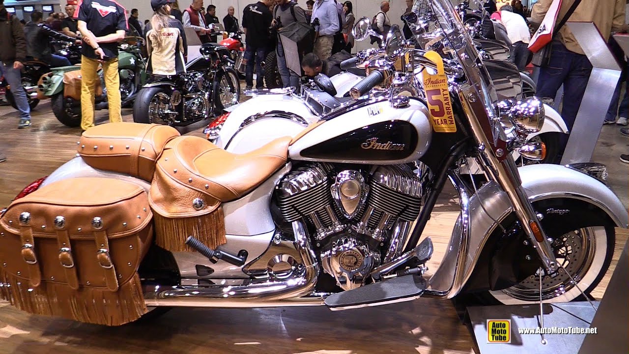 2016 Indian Chief Vintage - Walkaround - 2015 EICMA Milan