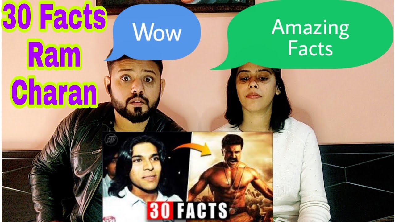 30 Facts You Didn't Know about Ram Charan Reaction | BroSis Reactions | Ram Charan |