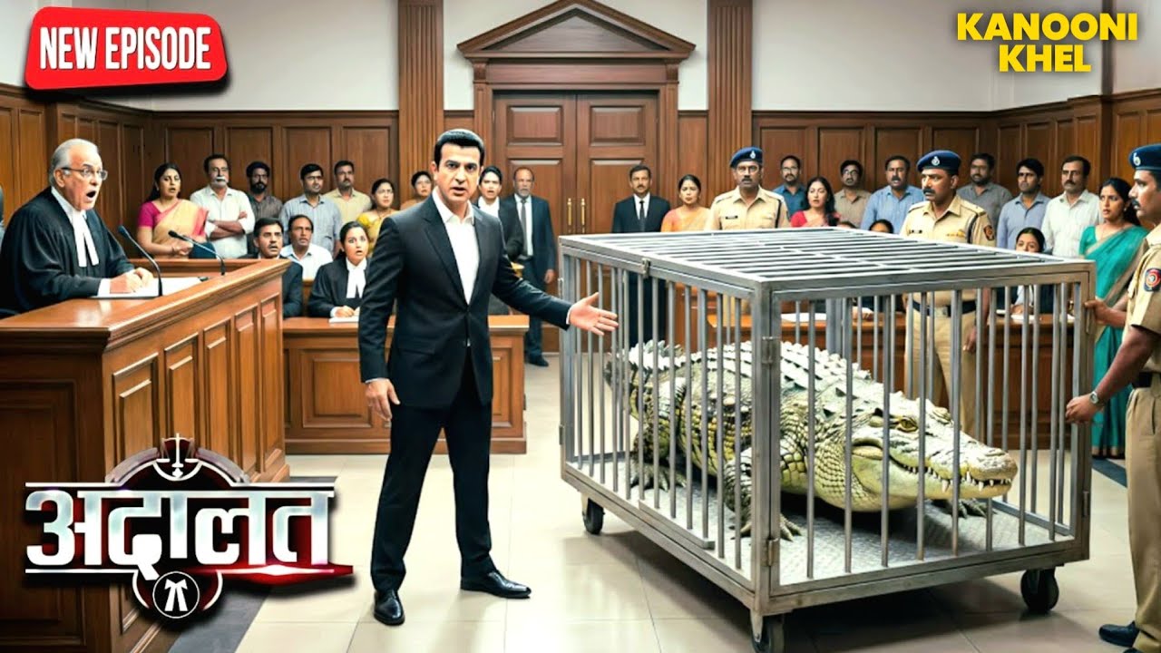 K.D ने Court में Judge को मगरमछ से डराने की कोशिश | Aadalat | New Episode | #show #kdpathak #court