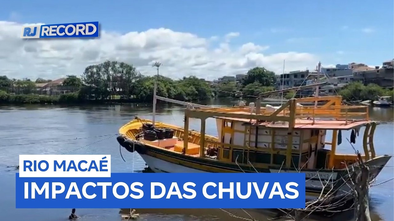 Rio Macaé continua em estado de vigilância apesar do tempo firme