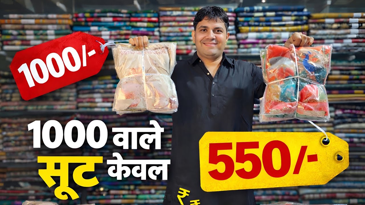 💥1000 वाले सूट ₹550 में💥15th March 2026