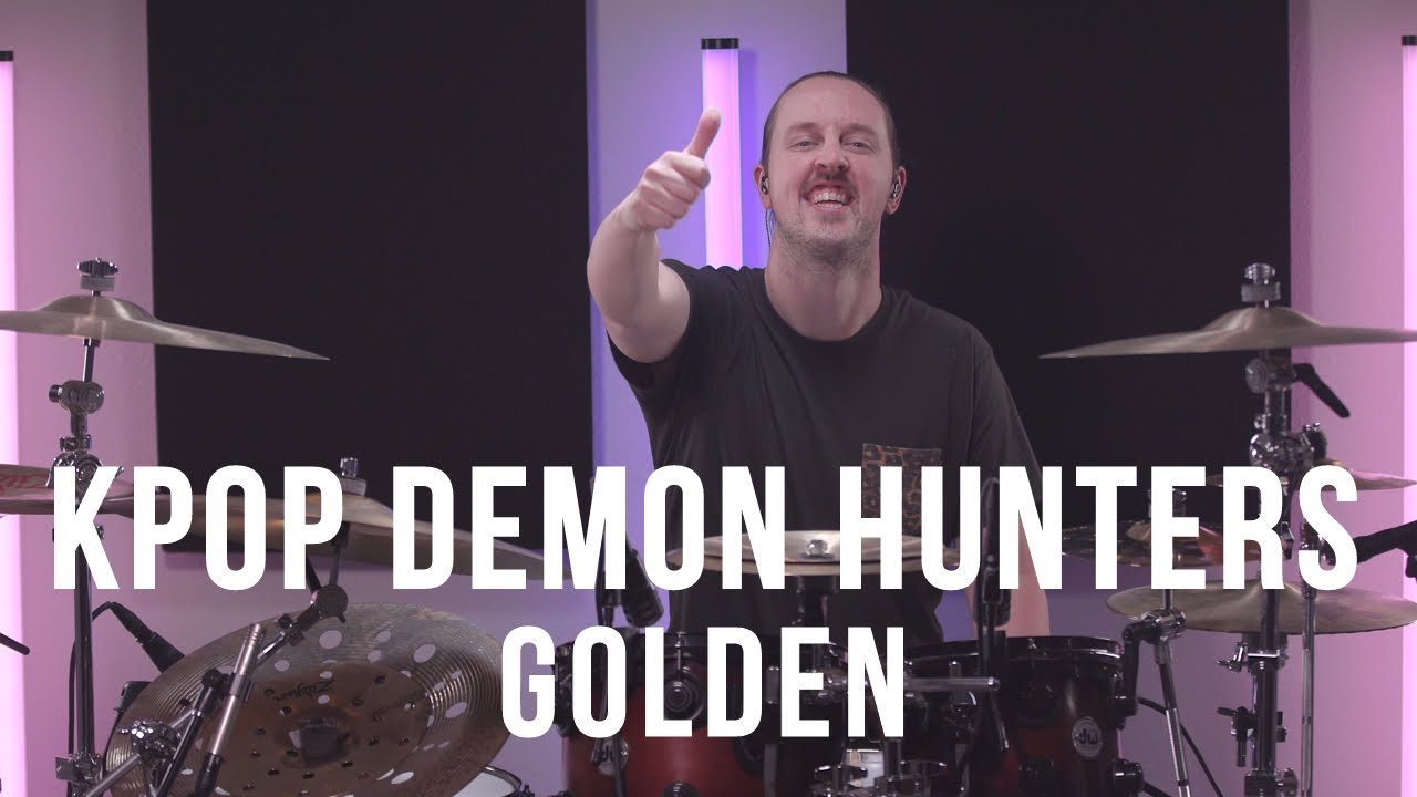 KPop Demon Hunters - Golden - Drum Cover