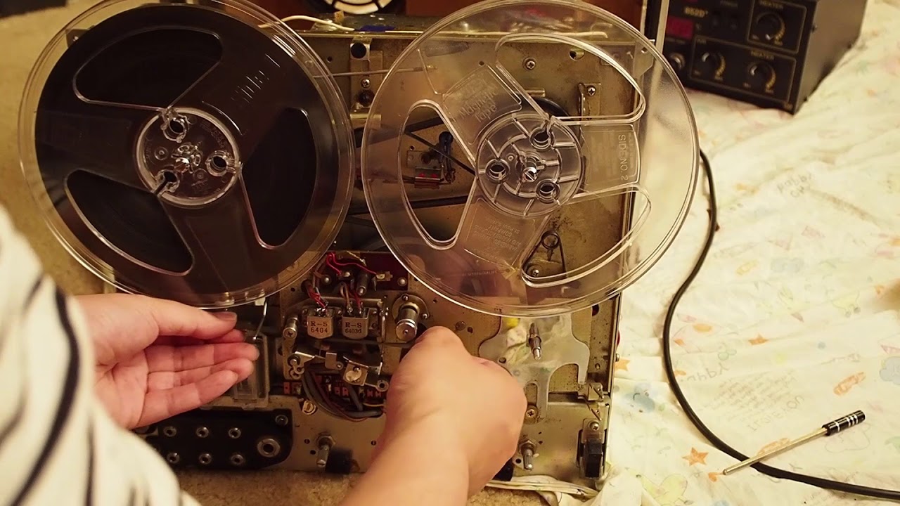 Sanyo MR 929 / Sir Realist / Channel Master 6430 Reel to Reel Slow/non-Working Rewind and Fix